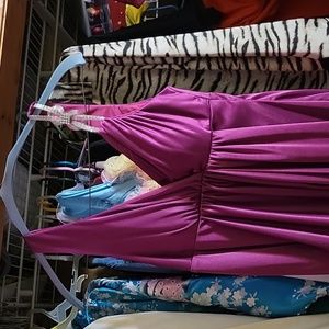 Teeze Me Plum Formal Dress